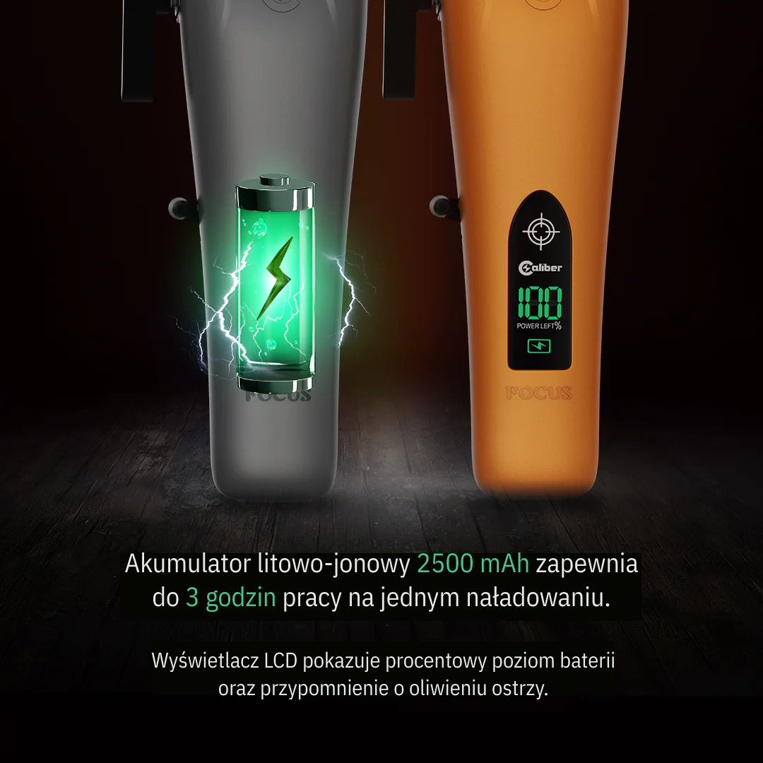 Caliber Focus Maszynka profesjonalna do strzyżenia włosów