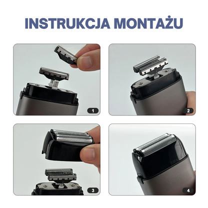 Caliber MOAB Shaver Głowica i ostrza zamienne