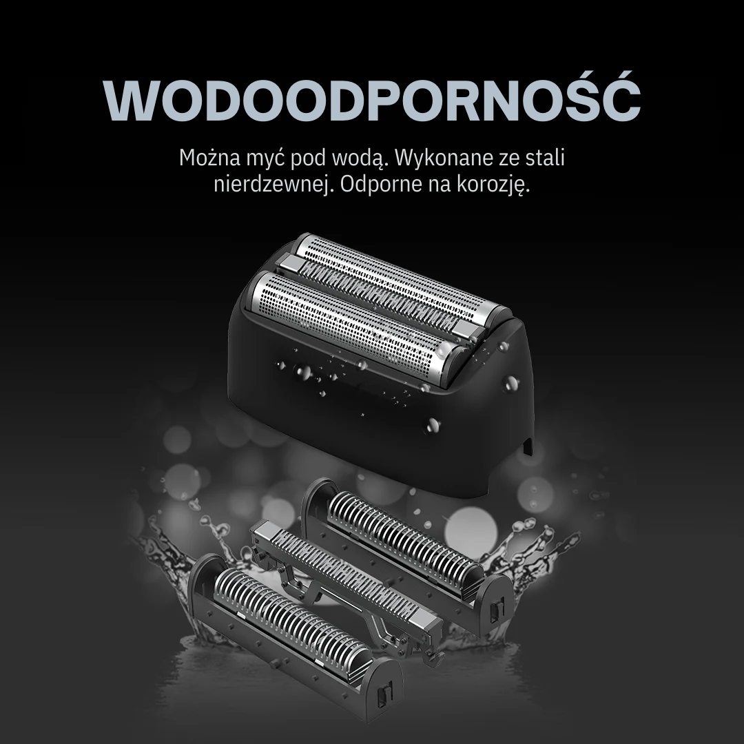 Caliber MOAB Shaver Głowica i ostrza zamienne